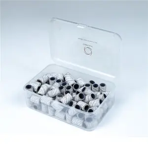 Benutzer definierte Maniküre Pediküre 100-teiliges Box-Set Lila Grau Braun Bunte Zebra Sandpapier Schleife Schleif bänder für Nagel bohrer