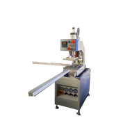 Machine de soudage automatique à tête unique 220V contrôlée par PLC pour profilés UPVC, avec moteur, pour portes et fenêtres en plastique – Offre Spéciale