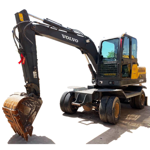 Livraison gratuite, excavatrice sur chenilles Volvo, 6 tonnes, moteur, boîte de vitesses, pompe, composants hydrauliques, équipement de construction de canaux miniers - Product Image 1