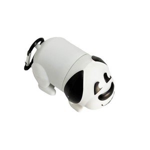 Puppy Shaped Plastic Poop Bags 10x5cm Portable Dog Waste Bag With Buckle For Pet Owners - Product Image 1