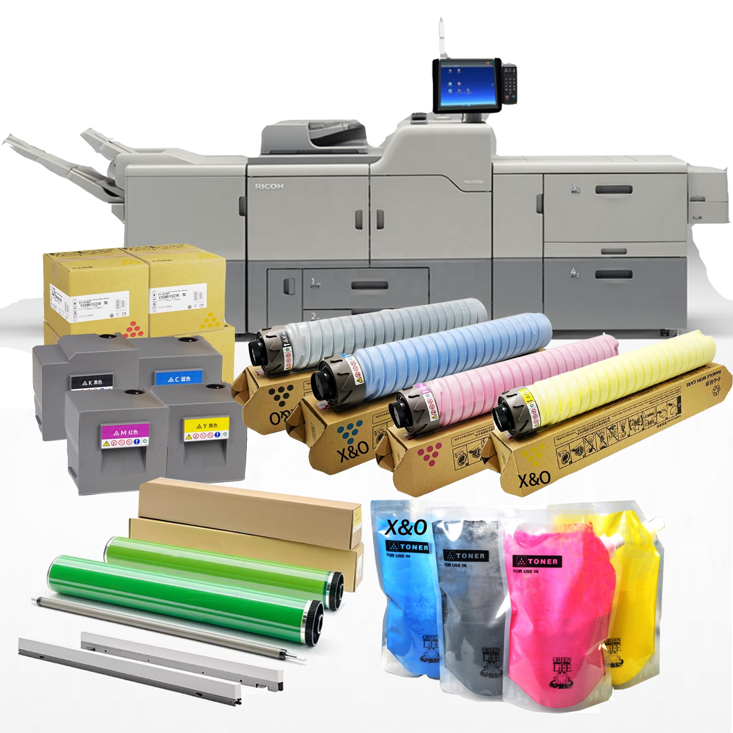 RICOH Pro Pトナー C7200 4色セット Best Selling Ricoh Pro C7200 - High Quality and Reliable