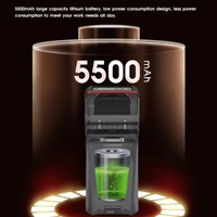 Terminal Portátil Industrial con Batería de Alta Capacidad de 5600 mAh de Larga Duración, Cámara de 13 MP, Impresión Térmica, Android 13, Pantalla de 5.5 Pulgadas, en Stock