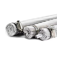 Cable THHN aislado de PVC 1/0 2/0 3/0 4/0 12 AWG Cable de cobre trenzado para uso industrial