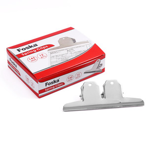 Foska Pinces papillon 100mm 120mm 145mm <span class=keywords><strong>pour</strong></span> classement, billets, reliure, photos, organisateur d'argent, pinces alimentaires et fixation de vêtements - Product Image 1