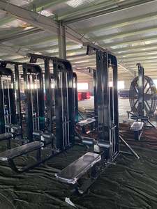 Xinruifitness <span class=keywords><strong>Lat</strong></span> pulldown thép thương mại Thiết bị tập thể dục sức mạnh Máy đào tạo có thể điều chỉnh pin nạp - Product Image 5