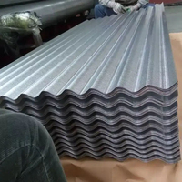 Lembaran Atap Logam Harga Murah Kualitas Tinggi 0.4 0.5mm Lembaran Baja Galvanis Bergelombang