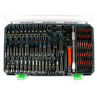 Lot de 86 embouts magnétiques puissants en acier S2, multifonctionnels, pour perceuse à percussion et tournevis à douilles, fabrication chinoise