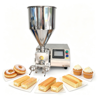 Machine d'injection semi-automatique manuelle 220V pour crème, poudre, pain, gelée, gâteau, beignets et chocolat, nouvelle, pour usage industriel
