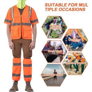FOXA ผ้ารัดขาสำหรับผู้ใหญ่ โพลีเอสเตอร์ ป้องกันแสงสะท้อน ใช้ได้ทุกฤดู - Product Image 5