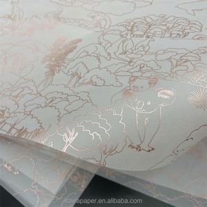 Papier sulfurisé enduit de silicone de qualité alimentaire 60 g/m², couleur personnalisée, en rouleau, pour la cuisson et l'emballage alimentaire - Product Image 1