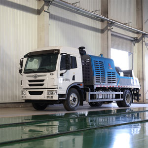 Nueva Máquina de Transporte de Concreto JIUHE de China, Bomba de Línea de Concreto Montada en Camión HBC100 en Venta - Product Image 4