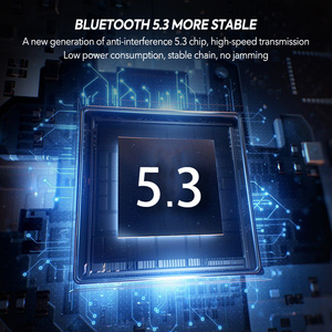หูฟังบลูทูธ Q63 รุ่น 5.3 แบบเกี่ยวหู TWS ไดรเวอร์แบบไดนามิก ไร้สาย กันน้ำระดับ IPX5 ควบคุมด้วยระบบสัมผัส เหมาะสำหรับออกกำลังกาย - Product Image 5