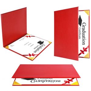 Hot Sales Certificate Folder Covering Letter Degree Leather Holder A4 Custom Covers Diploma Cover - Product Image 2