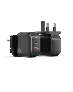 Nouveau <span class=keywords><strong>chargeur</strong></span> PD <span class=keywords><strong>30W</strong></span> USB Type C <span class=keywords><strong>chargeur</strong></span> rapide QC3.0 double Port Charge rapide 3.0 charge optimale de téléphone pour <span class=keywords><strong>iPhone</strong></span> 15/14/<span class=keywords><strong>13</strong></span>/12 GAN - Product Image 5
