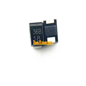 Hainayu vá zener Diode ptz36b in lụa màn hình 36 36B 1W 36V gói nhựa DO-214AC linh kiện điện tử - Product Image 2