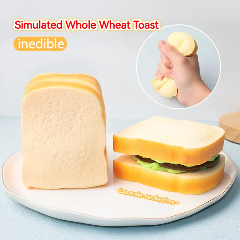 Simulated food game toast kneading decompression toy creative bread Slow Rebound Fidget ball children's toy