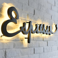 Letrero Luminoso Personalizado 3D de Acero Inoxidable con Retroiluminación LED, Letras de Canal Iluminadas, Logotipo Comercial para Exteriores, Letrero para Fachada de Tienda