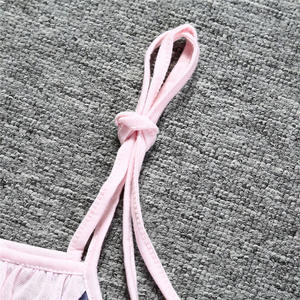 Baju monyet bayi perempuan lucu, pakaian katun baju monyet bayi baru lahir Bodysuit balita Jumpsuit musim panas pakaian bayi perempuan tanpa lengan - Product Image 4