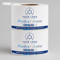 Étiquettes personnalisées pour flacons de 3 ml, 5 ml, 10 ml, 20 ml, 30 ml, étiquettes adhésives en vinyle imperméables pour peptides, étiquettes pour cosmétiques