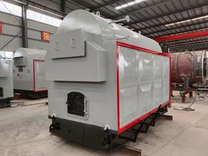 דוד קיטור תעשייתי אופקי להסקה בביומסה, בעל זרימה טבעית של מים, יעילות גבוהה, תפוקה 1-6 טון/שעה, 85%-87% יעילות תרמית - Product Image 5