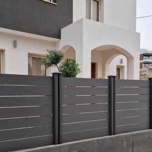 Panel de WPC, valla de privacidad para exteriores, valla de madera, calculadora de costos, patio trasero, jardinería, vallas de madera de plástico, precios - Product Image 3