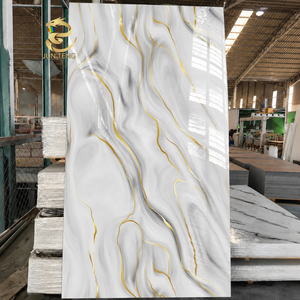 Toptan Fiyatlı UV Mermer Levha PVC UV Mermer Levha Duvar Paneli UV Panel PVC - Product Image 1