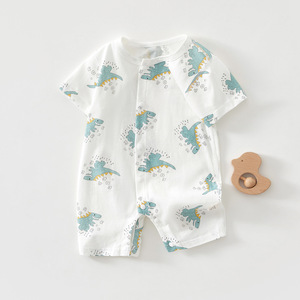 Ropa <span class=keywords><strong>de</strong></span> bebé al por mayor pijamas finos <span class=keywords><strong>de</strong></span> verano mono <span class=keywords><strong>de</strong></span> bebé recién nacido mono <span class=keywords><strong>de</strong></span> bebé <span class=keywords><strong>de</strong></span> manga corta <span class=keywords><strong>para</strong></span> niños y niñas - Product Image 4