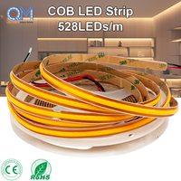 Bande LED COB à découpe libre en gros, DC 24V, RA90, longueur personnalisée, découpable à tout point, ruban linéaire flexible sans joint, direct usine