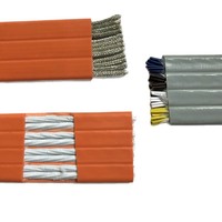 Kupfer-Flachkabel YFFB/YYFB 3*35+1*10 3*16mm 5*6mm 4*25mm Aufzug-Stromkabel Maßgefertigtes Krankabel IP67 Industriell