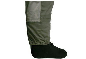 5 Hai Lớp Đầy Đủ Cơ Thể Màu Xanh Lá Cây Người Đàn Ông Cao Su Khởi Động In Ấn Logo Toe Thép Lựa Chọn Thay Thế Trọng Lượng Nhẹ Cá Loài Sếu - Product Image 3