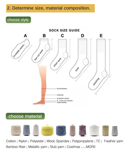 Chaussettes de football de cyclisme de football antidérapantes en coton pour femmes Chaussettes de sport d'automne tricotées avec logo personnalisé - Product Image 3