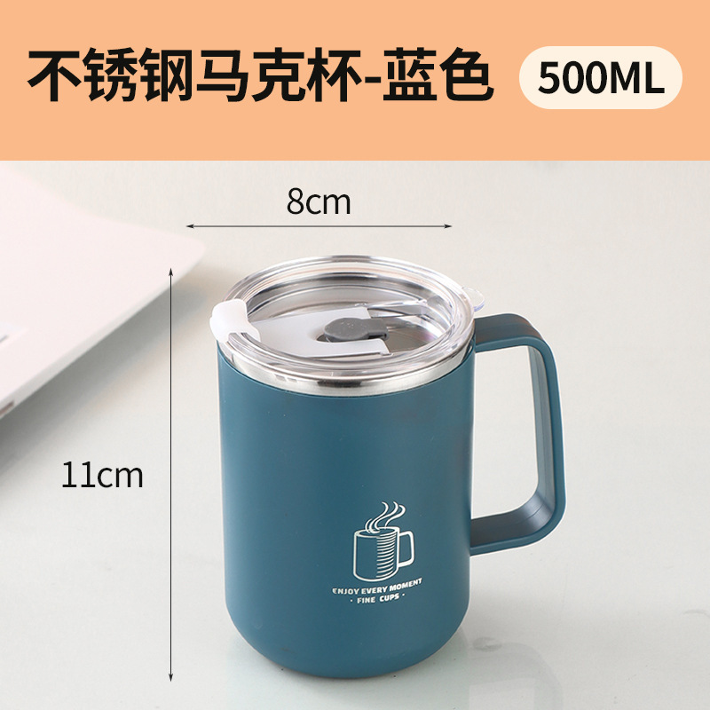 500 ml [couvercle transparent] bleu