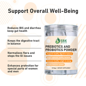 Probióticos y Prebióticos en Polvo Más Vendidos, Lactobacillus Reuteri, Reduce el Síndrome Inestable Intestinal y la Diarrea, Mantiene la Salud Intestinal, 30 Sobres - Product Image 3