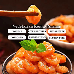 360g vente chaude <span class=keywords><strong>crevettes</strong></span> konjac végétariennes épicées pour la perte de graisse du ventre nourriture konjac faible en <span class=keywords><strong>calories</strong></span> saveur d'écrevisse épicée konjac - Product Image 3