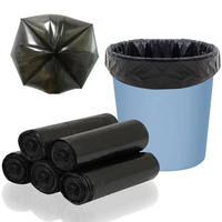 Sacs poubelles à fermeture étoilée personnalisés, imprimés, jetables, épais, durables, en HDPE/LDPE/matériel recyclé pour la collecte des déchets