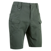 Shorts cargo tactiques IX7 pour homme, 100% polyester, imperméables, pour le cyclisme, le travail et les activités de plein air, été