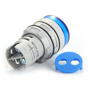 AD101-22VM 迷你数字电压表 22mm 圆形 6V-600V 多色 LED 指示灯 指示灯 螺丝端子 塑料 CE 认证 - Product Image 5