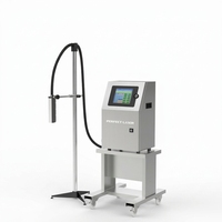 Perfect Laser - Codificador de Inyección de Tinta Continua, Impresión en Línea sin Contacto para Fecha, Número de Lote, Código de Barras, Código QR PM-100B