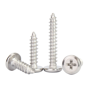 Tornillos de Roscado Métricos Feide M3-M10, Acero Inoxidable, Acabado en Zinc, Rosca Fina, Longitudes 25mm 40mm 50mm - Product Image 2