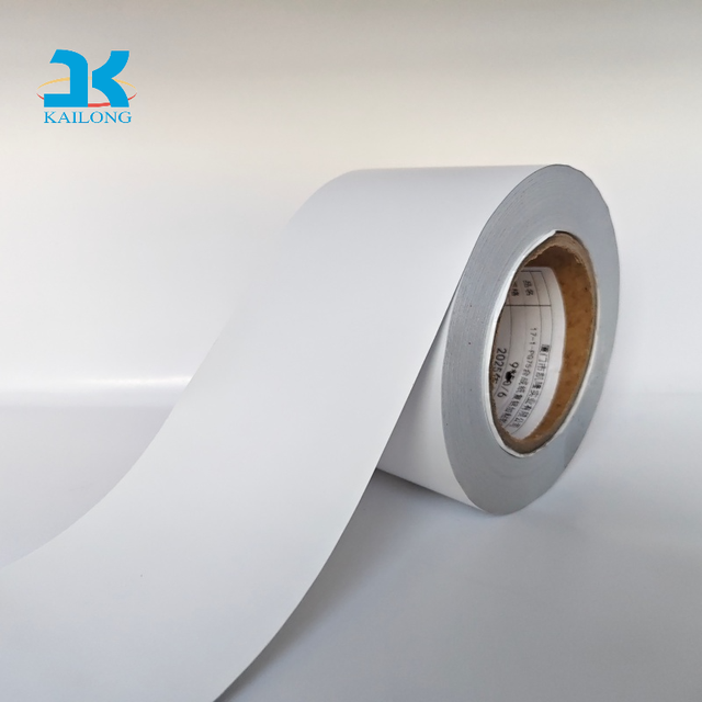 Heavy Duty PVC/PE Hot Melt Tire Label Adhesive Film Heat Resistant for Outdoor Tire Label Use