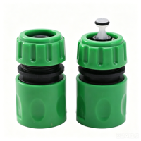 Tuyau d'arrosage extensible en PVC de 1/2 pouce avec raccord rapide en ABS, raccord de tuyau en plastique pour tuyau d'arrosage de jardin
