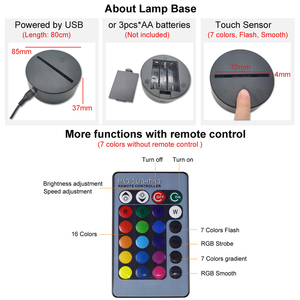 Lampada con Lavagna Luminosa a 7 Colori, Pennarelli Cancellabili, Lavagna Luminosa Riscrivibile per Scrivania, Camera dei Bambini, Luce Notturna a LED per Decorazione Stanza - Product Image 4