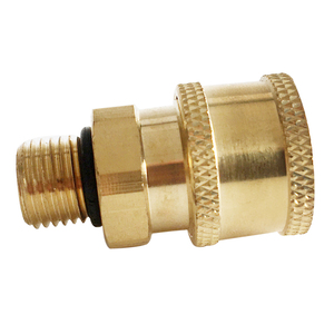 Adaptateur en laiton, connecteur mâle et femelle, irrigation de jardin, parterres de fleurs, espaces verts, <span class=keywords><strong>pistolet</strong></span> à <span class=keywords><strong>eau</strong></span> pour lavage de voiture, tête de 1/4 pouce - Product Image 4