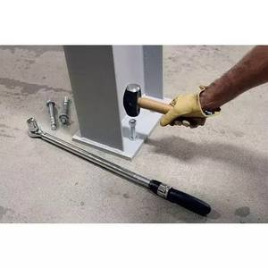 สมอเรือลิ่มเคลือบสังกะสี M12 x 100มม. สำหรับการติดตั้ง HVAC เฟรมพลังงานแสงอาทิตย์และอุปกรณ์เสริมการก่อสร้างคอนกรีต - Product Image 5