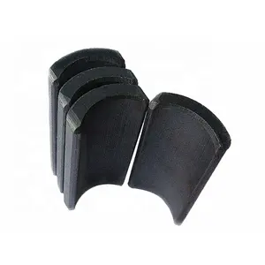 High Quality Low Price with Magnet Golden Supplier Magnet Ferrite Arc Tile For Water Purifier Pump Motor