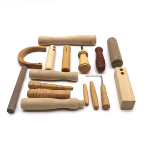 Professional Wood Handicrafts CNC Turning Service Natural Beech Machined Parts <b>for</b> Kitchenware and Tableware - Product Image 3