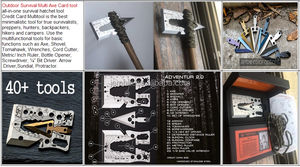 Guía de supervivencia de bolsillo EDC guía de billetera pequeña asegura tu vida - Product Image 4