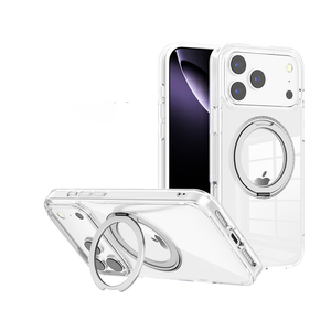 Từ trường hợp điện thoại rõ ràng minh bạch cho <span class=keywords><strong>Iphone</strong></span> 17 Pro Max 17air chống sốc thả sức đề kháng với 360 độ xoay kim loại đứng - Product Image 1