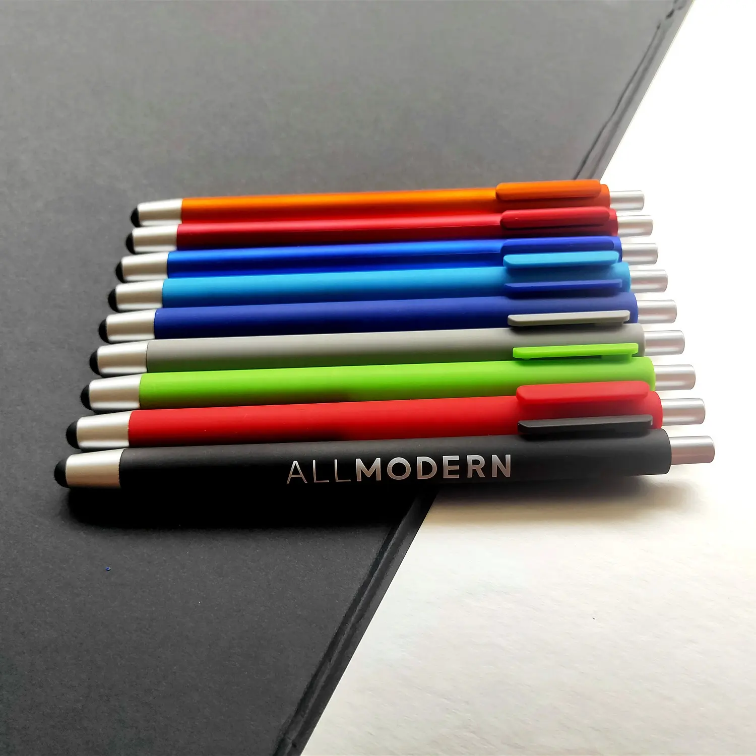 Stylo caneta de esferográfica personalizada, caneta de esferográfica personalizada para uso e jogar com logotipo vip