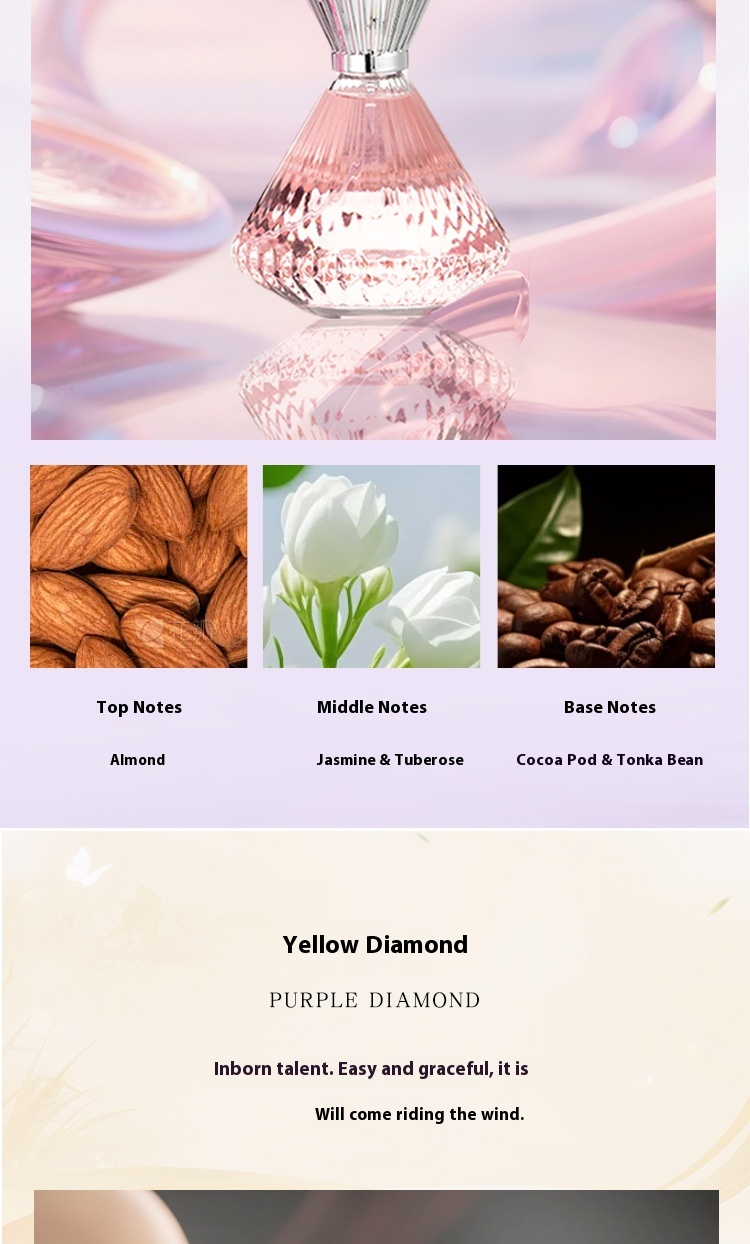 1756 [fantaisie de cristal] diamant rose